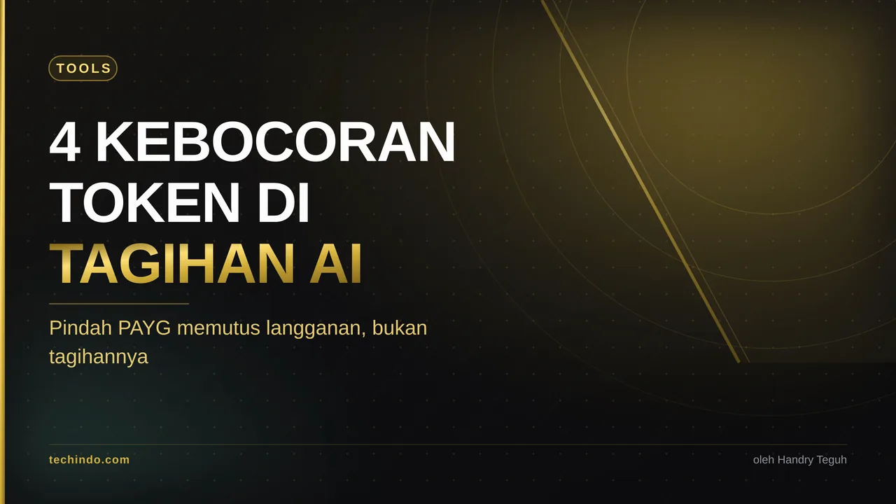 Sudah Pindah Pay-As-You-Go, Tagihan AI Tetap Naik: 4 Kebocoran